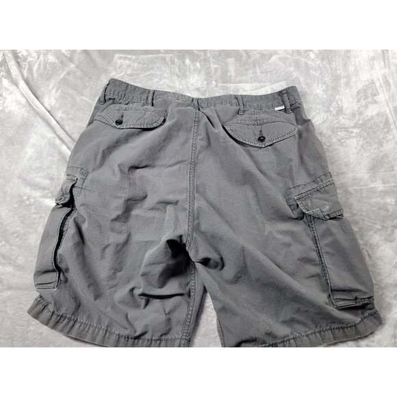 Levi Strauss Men's Ripstop Cargo Shorts Size 38 Gray, Pockets, Outdoor - Picture 7 of 7